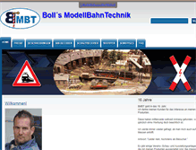 Tablet Screenshot of bmbtechnik.de